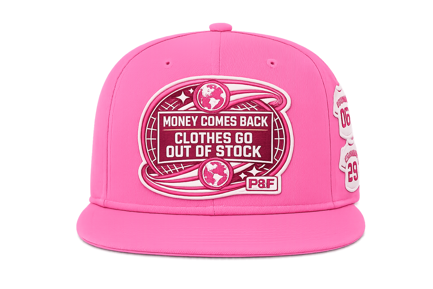 PRE ORDER - The Embassy Pink Slip Fitted Cap