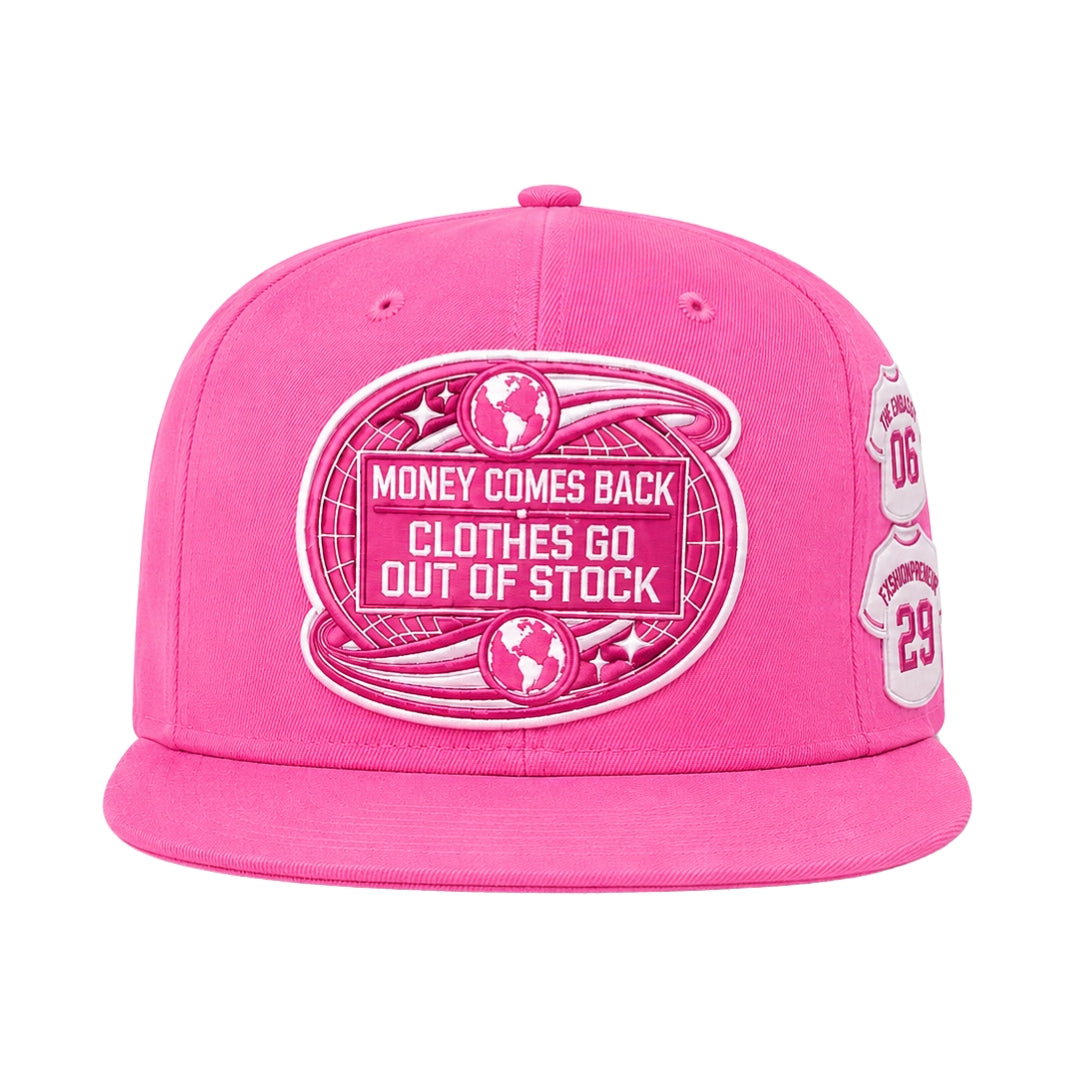Pink Passport Adjustable Fitted Cap | MCBClothesGOS