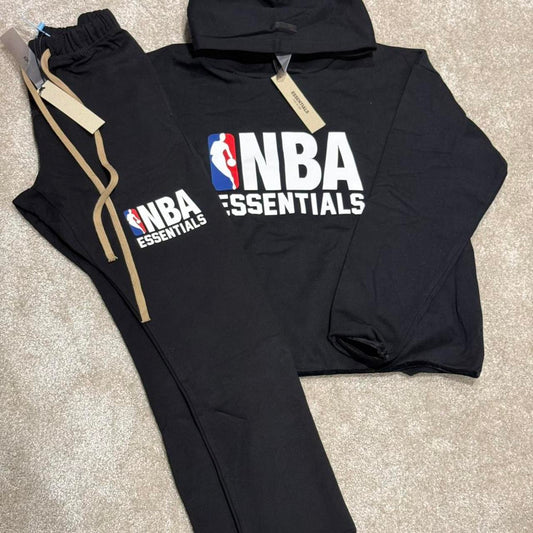 NBA Essentials Black Tracksuit