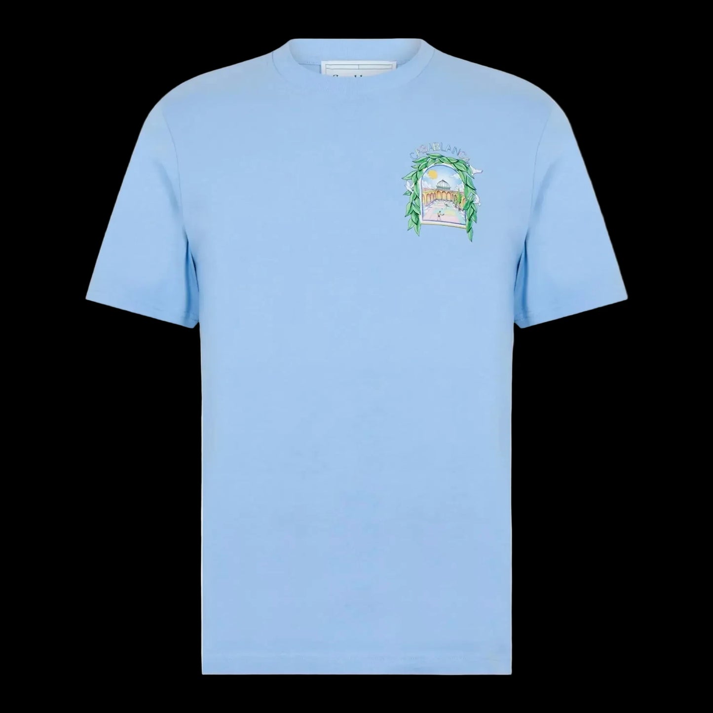 Casablanca Blue Tennis Tee