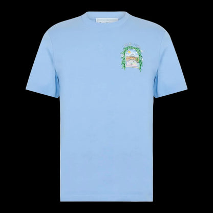 Casablanca Blue Tennis Tee