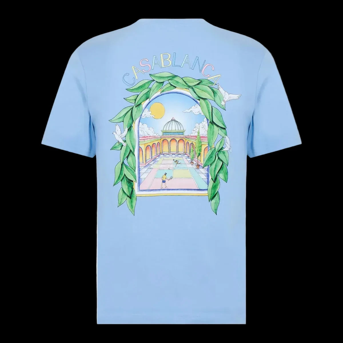 Casablanca Blue Tennis Tee