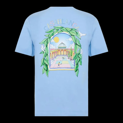 Casablanca Blue Tennis Tee