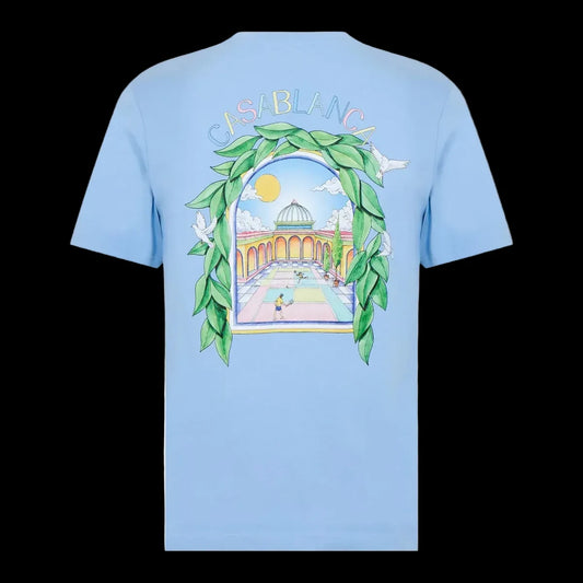 Casablanca Blue Tennis Tee