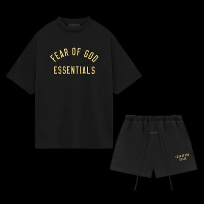 Essentials FW24 Black Short Set