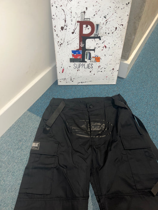 Corteiz Guerillaz Triple Blackout Cargos