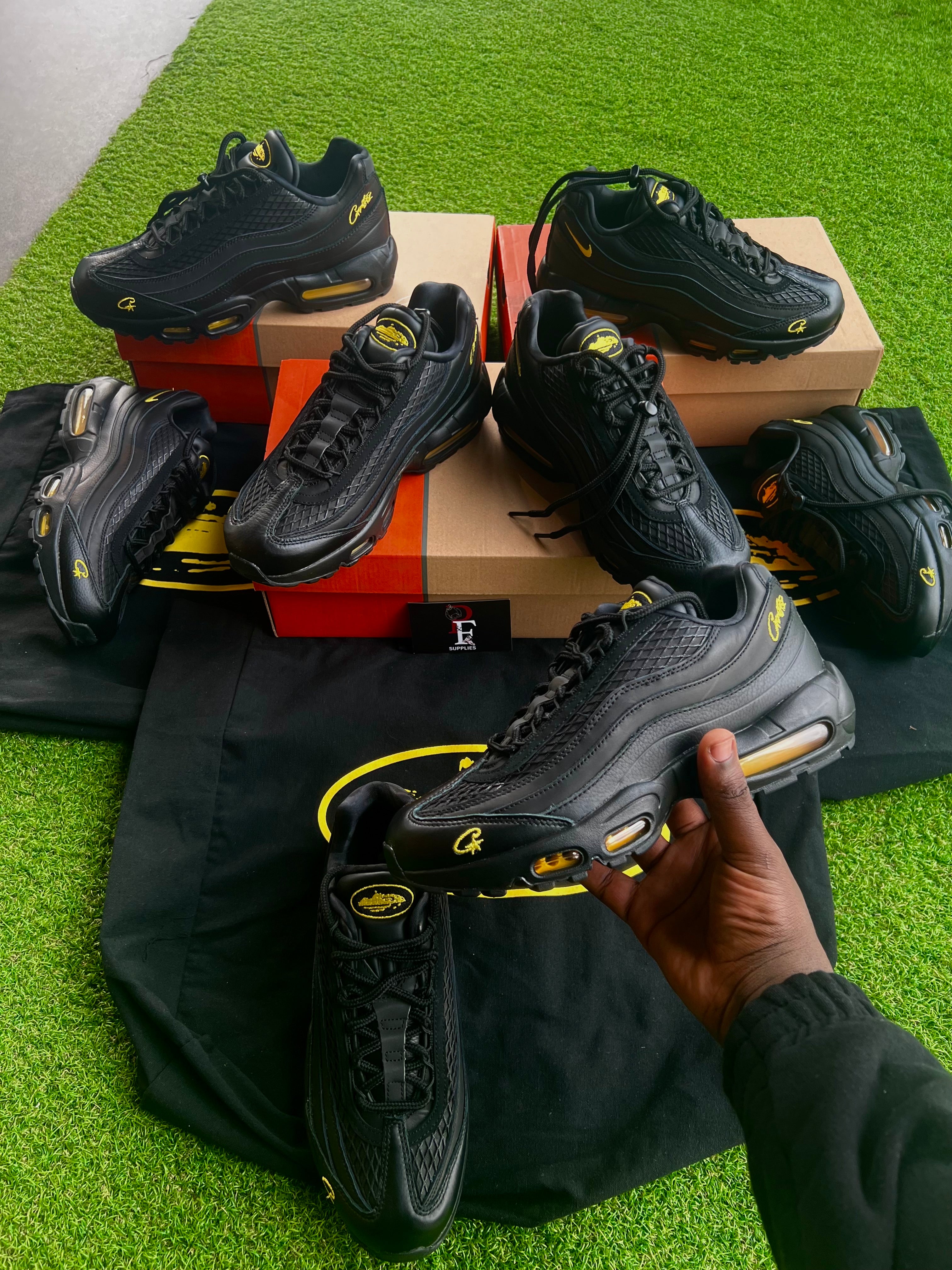 Corteiz Honey Black Airmax 95