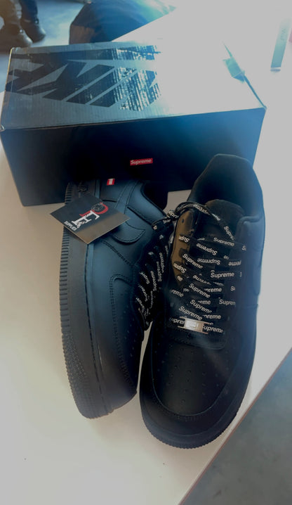 Airforce 1 Supreme x Nike "Black"