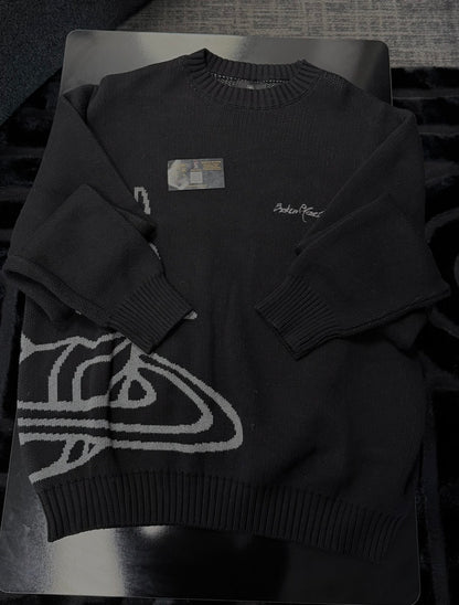 broken Planet Market Knit Sweater - Black