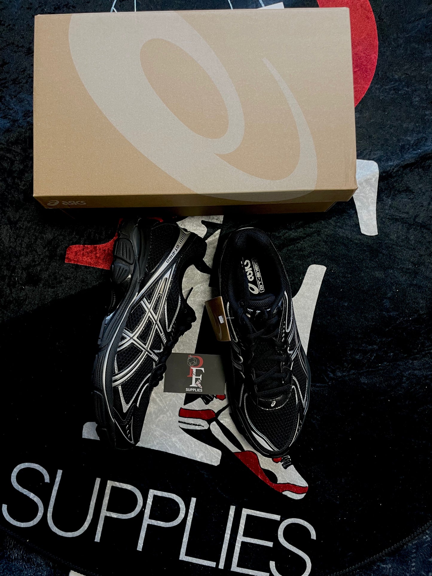 Asics Gel 2160 Black/Pure Silver