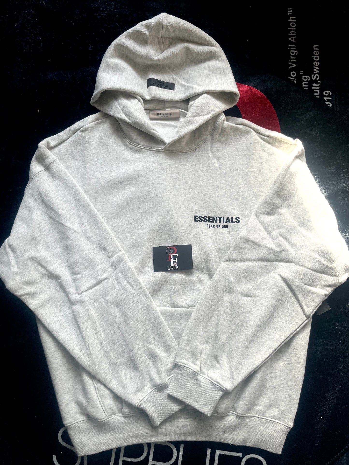 Essentials SS22 "Light Oatmeal" Hoodie