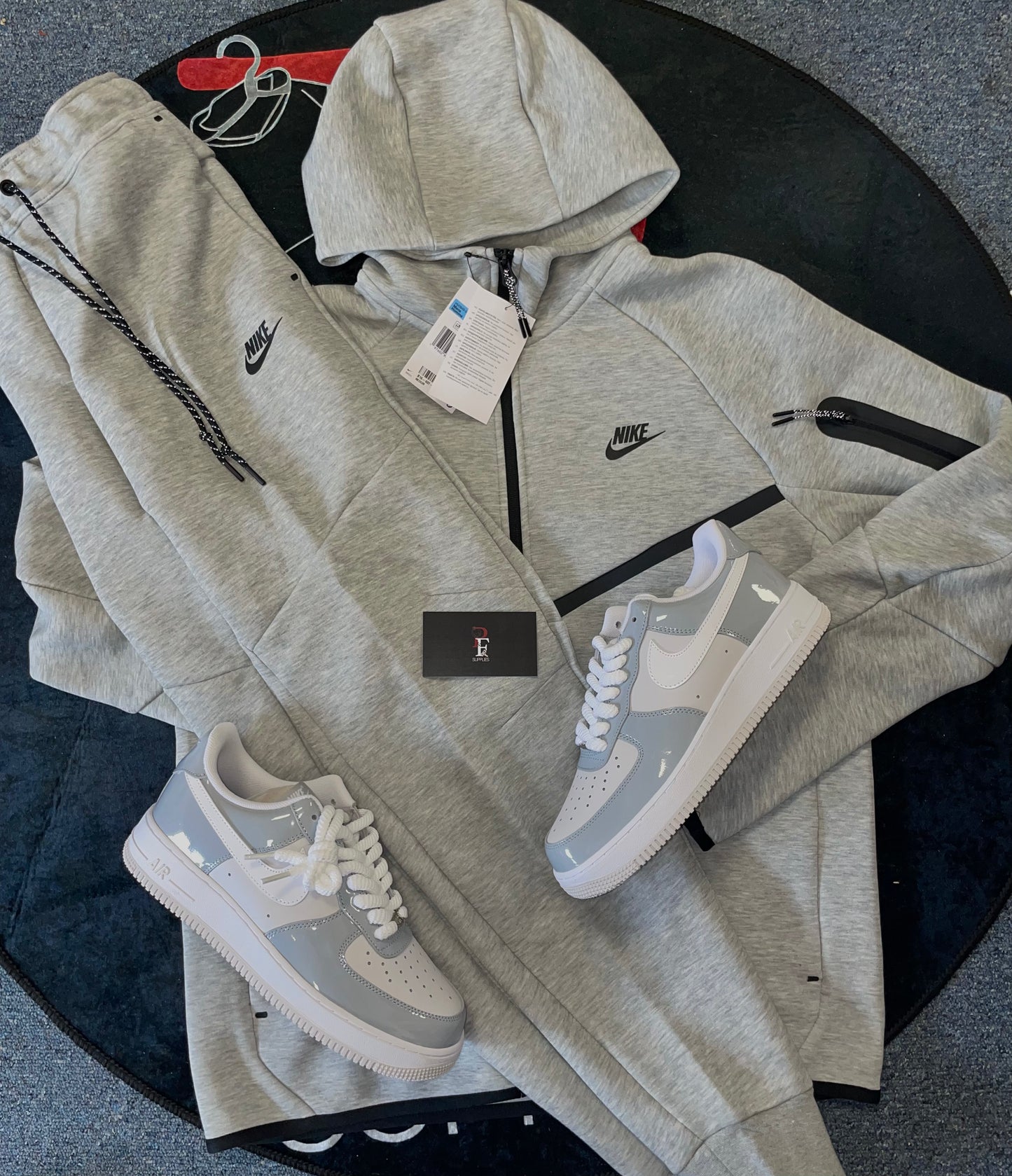 Nike Tech Fleece Tracksuit Grey