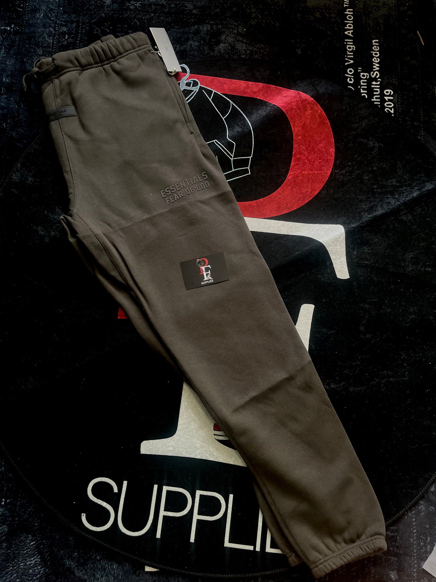 Essentials SS23 " Off Black " Joggers