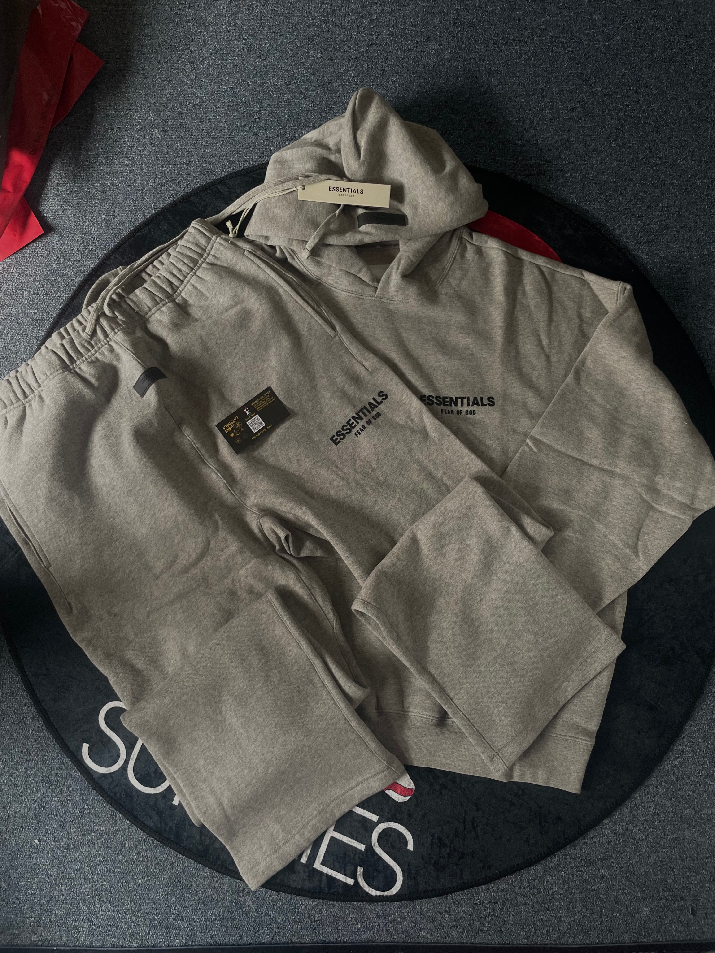 FOG SS22 Dark Oatmeal Flared Tracksuit