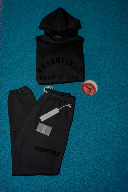 Essentials SS23 "Jet Black" Tracksuit