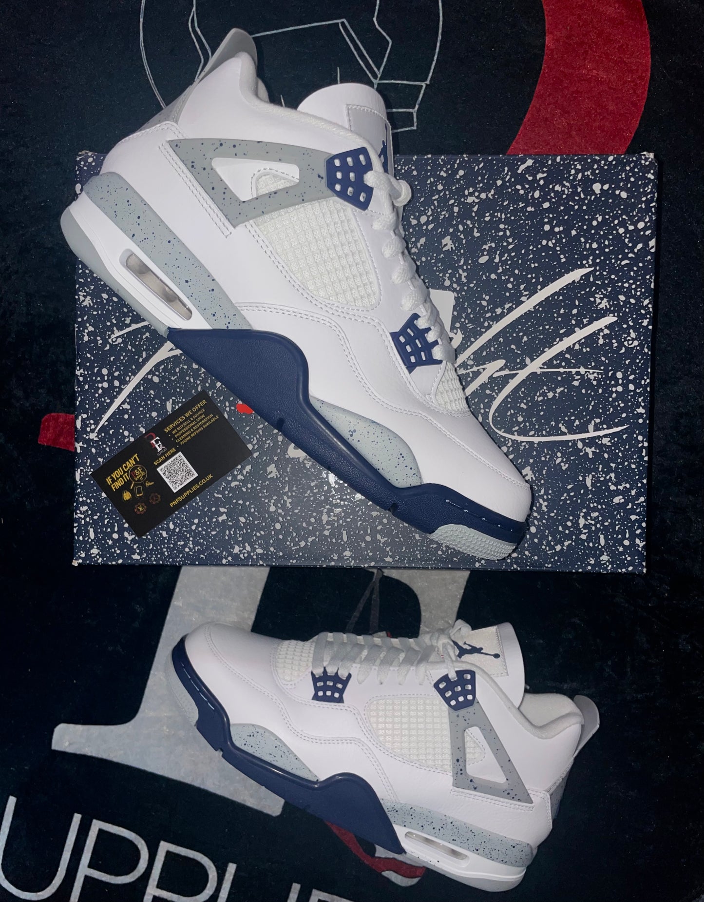 Jordan 4 Midnight Navy