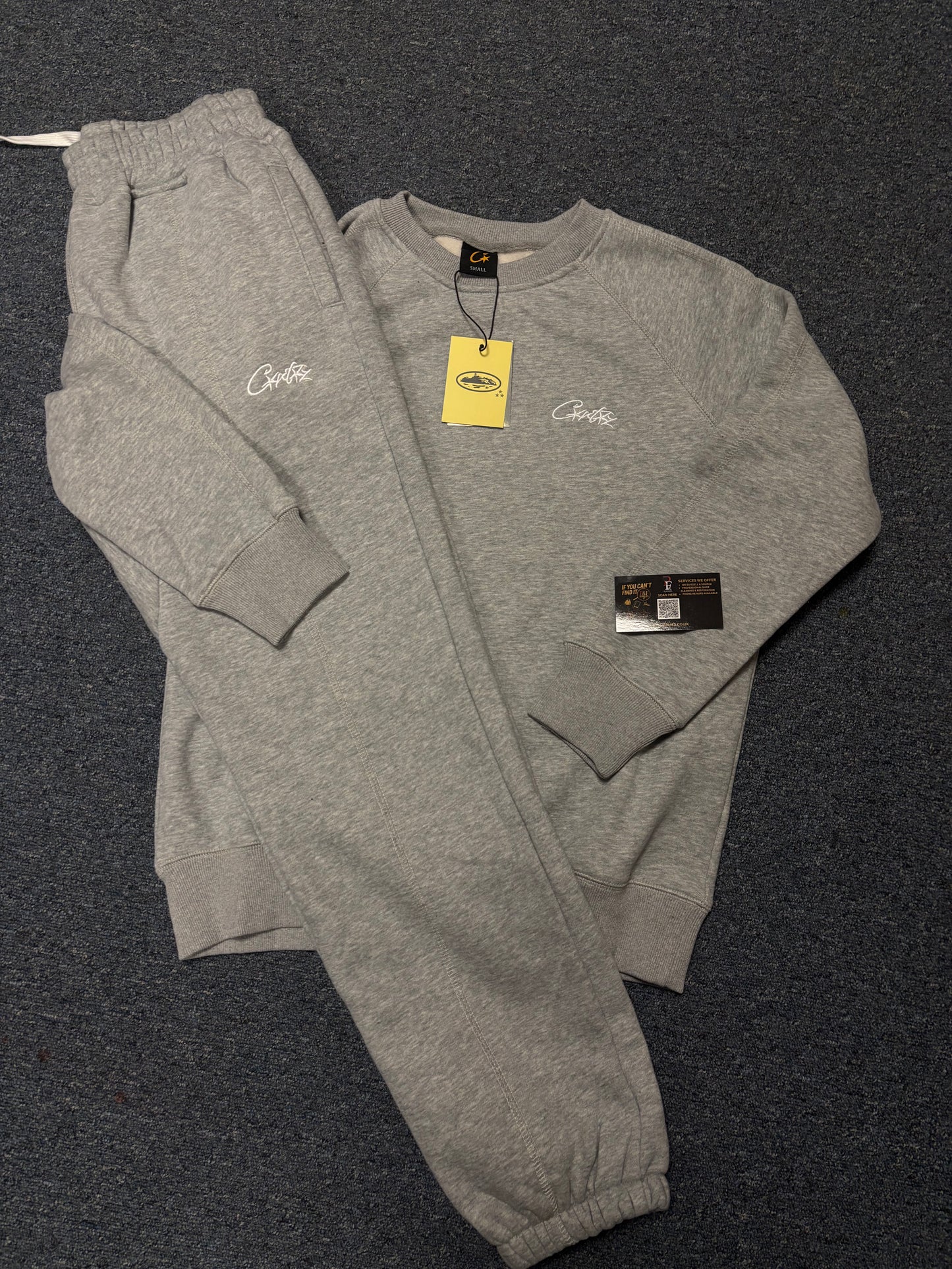 Corteiz HMP Tracksuit Grey