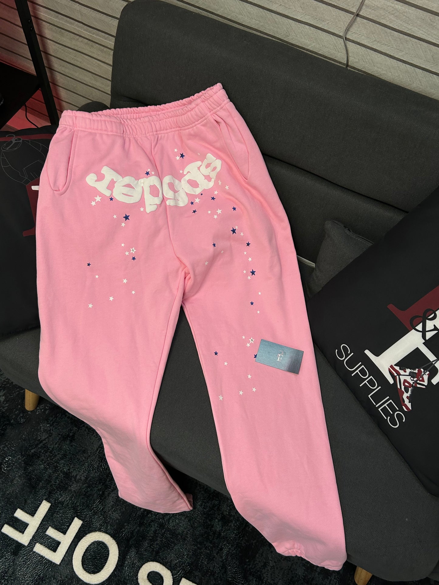 SPIDER JOGGERS PINK