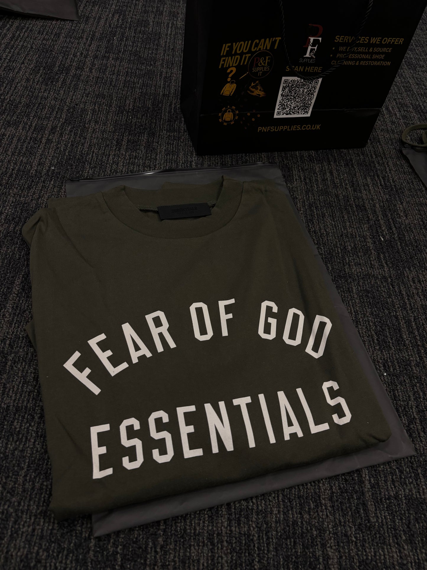 Essentials FW24 Military T-shirt