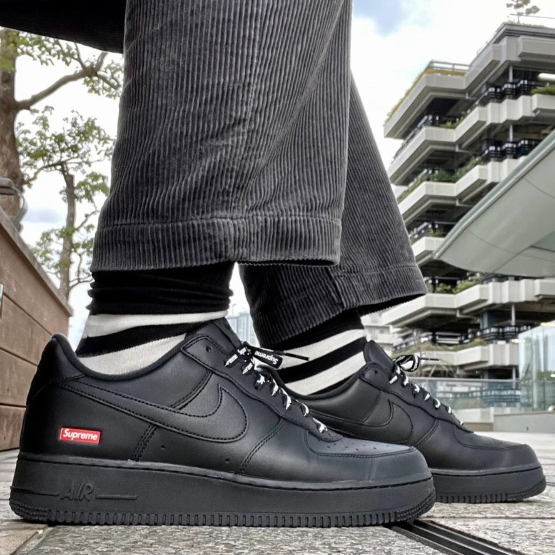 Airforce 1 Supreme x Nike "Black"
