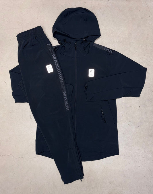 Air Max Black Woven Tracksuit