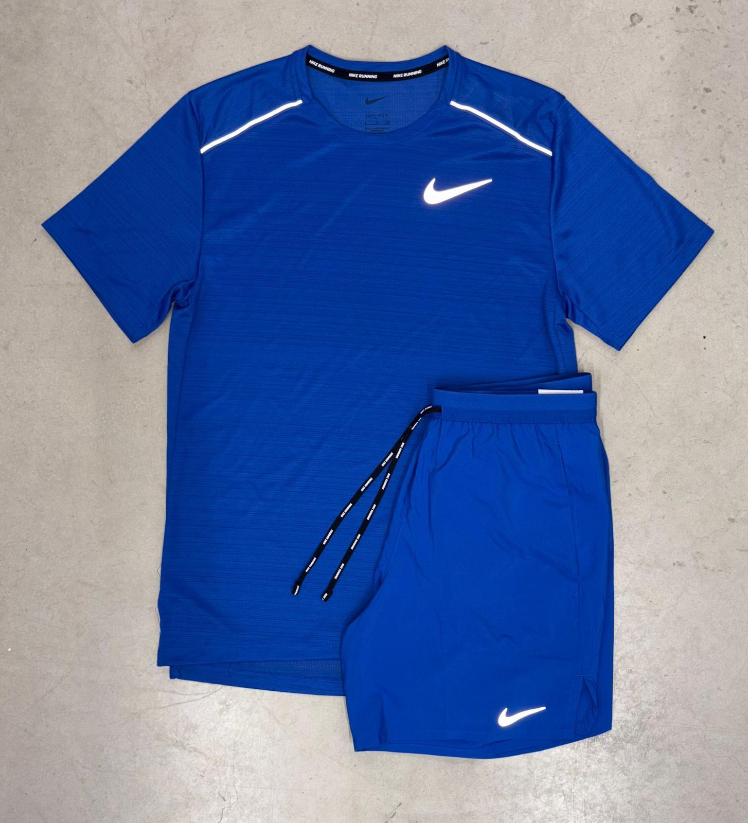 Royal Blue Miller Short Set