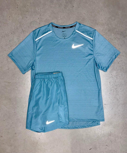 Denim Blue Miller Short Set