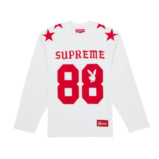 Supreme “88” Red Jersey Long Sleeve