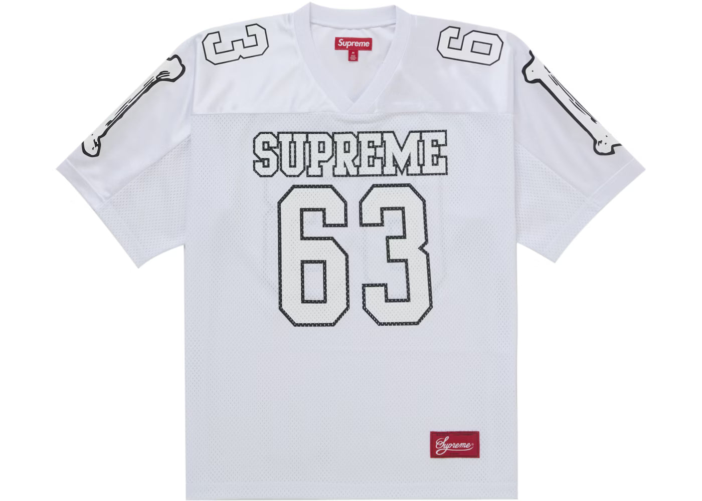 Supreme “63” White Bone Jersey