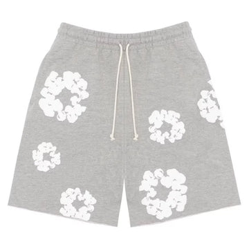 Denim Tears Cotton Wreath Grey Shorts
